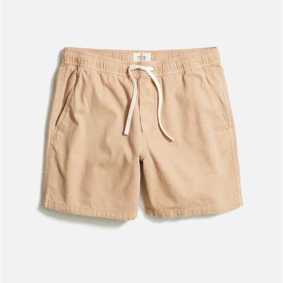 NEW 6" Saturday Beach Short in Khaki (MSRP $84) - Picture 1 of 9